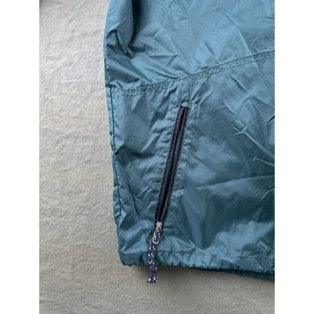 Vintage North Face Anorak Pullover Windbreaker Jacket Forest Green Size S